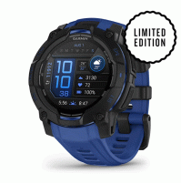 Instinct 3 – 45 mm, AMOLED - Black with Bolt Blue/Black Band - 010-02936-03 - Garmin